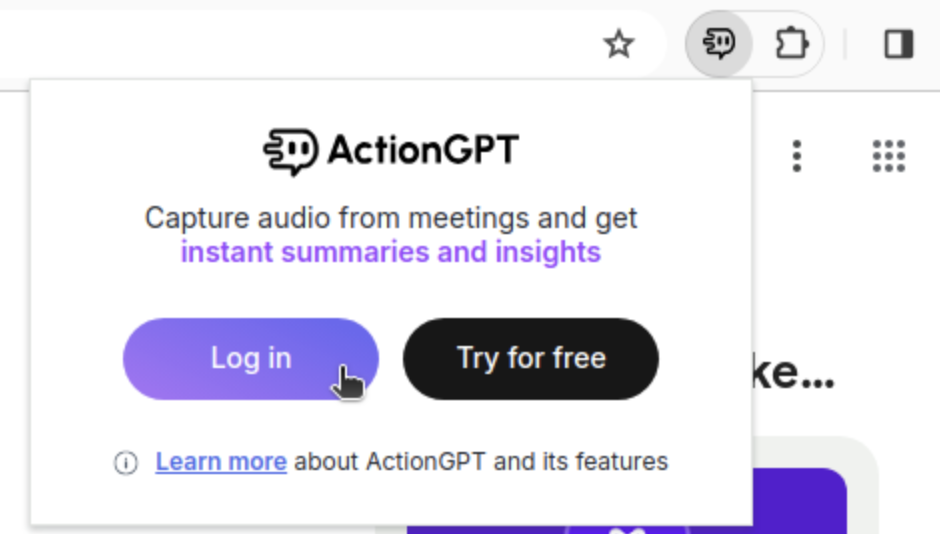 Pin ActionGPT